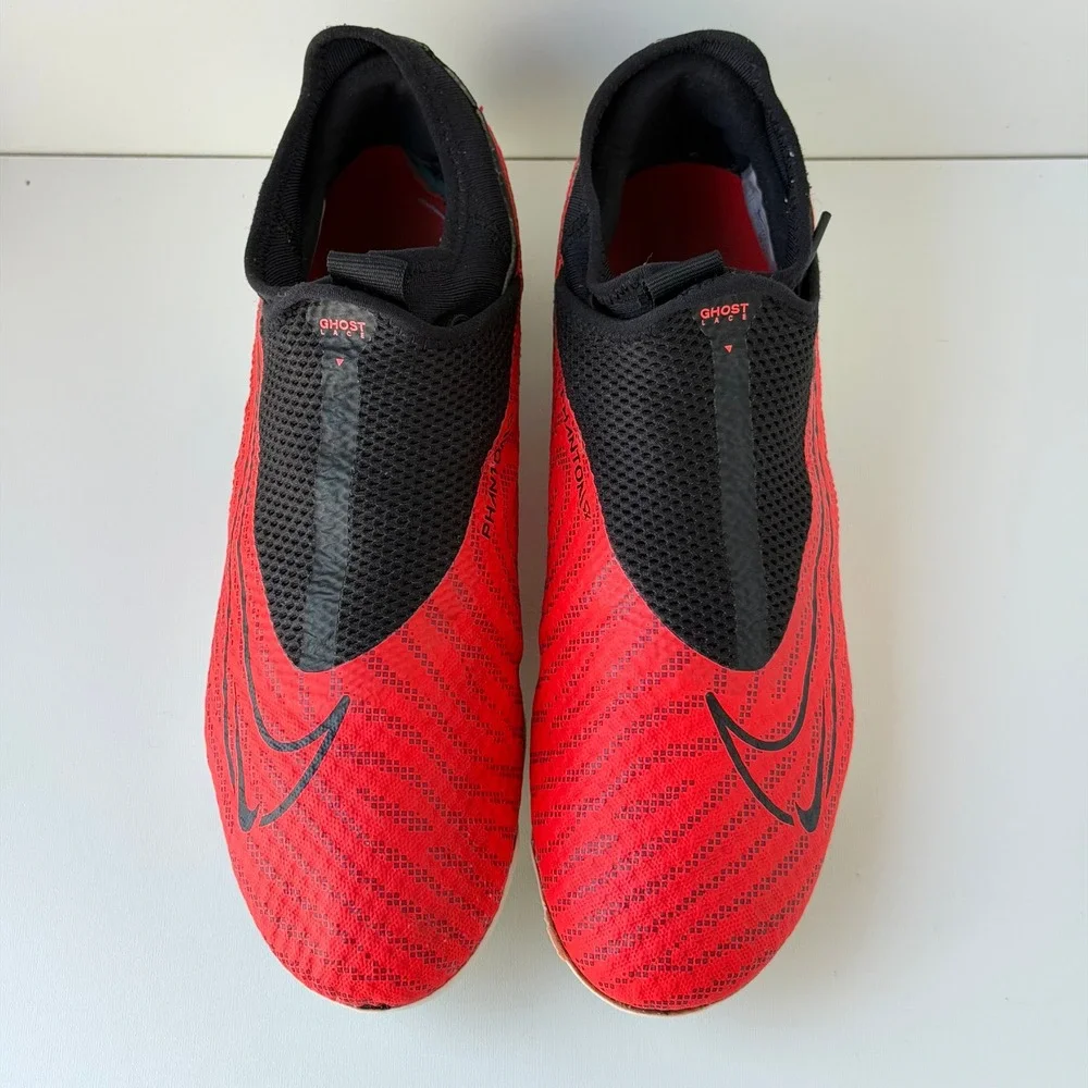 Nike Phantom GX Academy DF FG MG Soccer Cleats Mens 9.5 'Ready Pack' Red Black